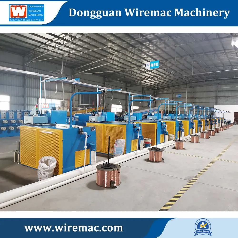 26 AWG Magnet Wire Fine Enameled Copper Wire Drawing Machine