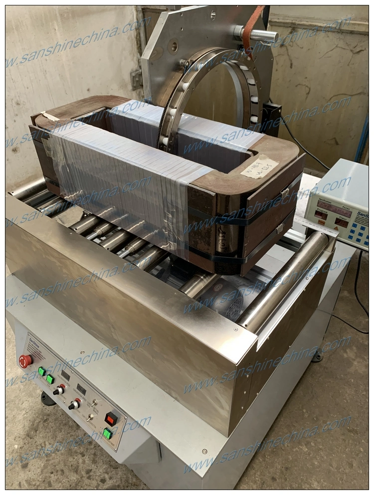 Transformer Reactor Inductor Rectangular Amorphous Steel Core Crepe Paper Tapping Machine