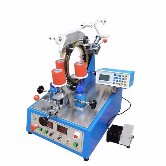 Automatic Toroid Hook Winding Machine for Toroidal Transformer Core