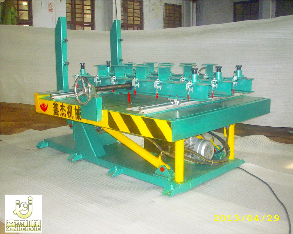 Automatic Core Tilting and Stacking Table