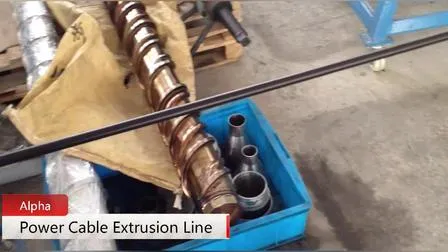 Linha de produção de enrolamento de bobina de fio e cabo de energia chave na mão Equipamento de fabricação de extrusão Máquina extrusora