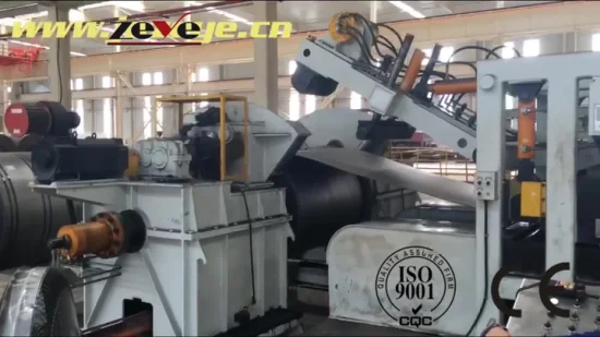 Máquina de linha de corte contínuo de alta velocidade para material grosso moinho de aço/Hr/Hrpo/Aço Silício/Hrsc