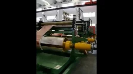 Máquina enroladora de folha de alumínio com folha de camada dupla