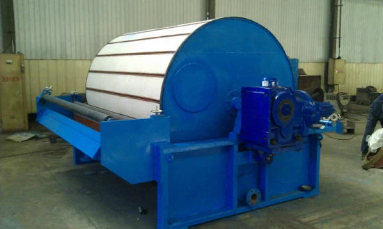 Equipamento de tratamento de água de filtro magnético permanente a vácuo de tambor úmido da China para venda